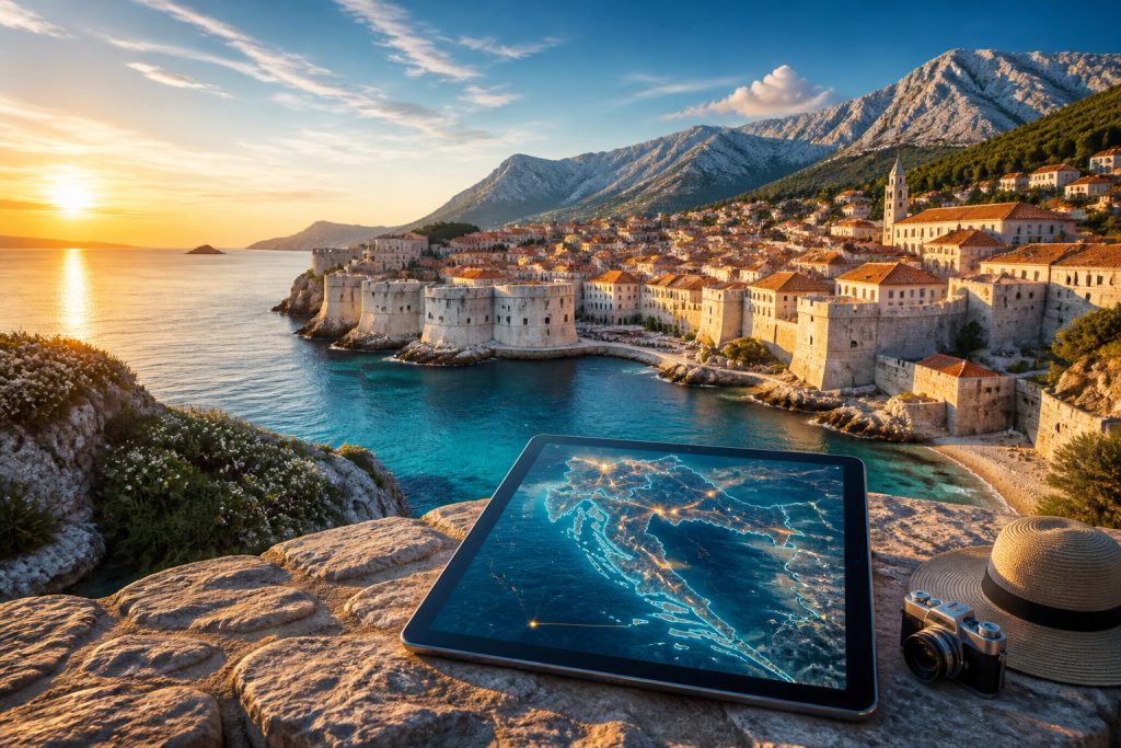 Carte Croatie : planifiez votre voyage idéal
