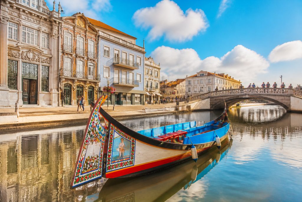 Aveiro Portugal : canaux, Art Nouveau et saveurs