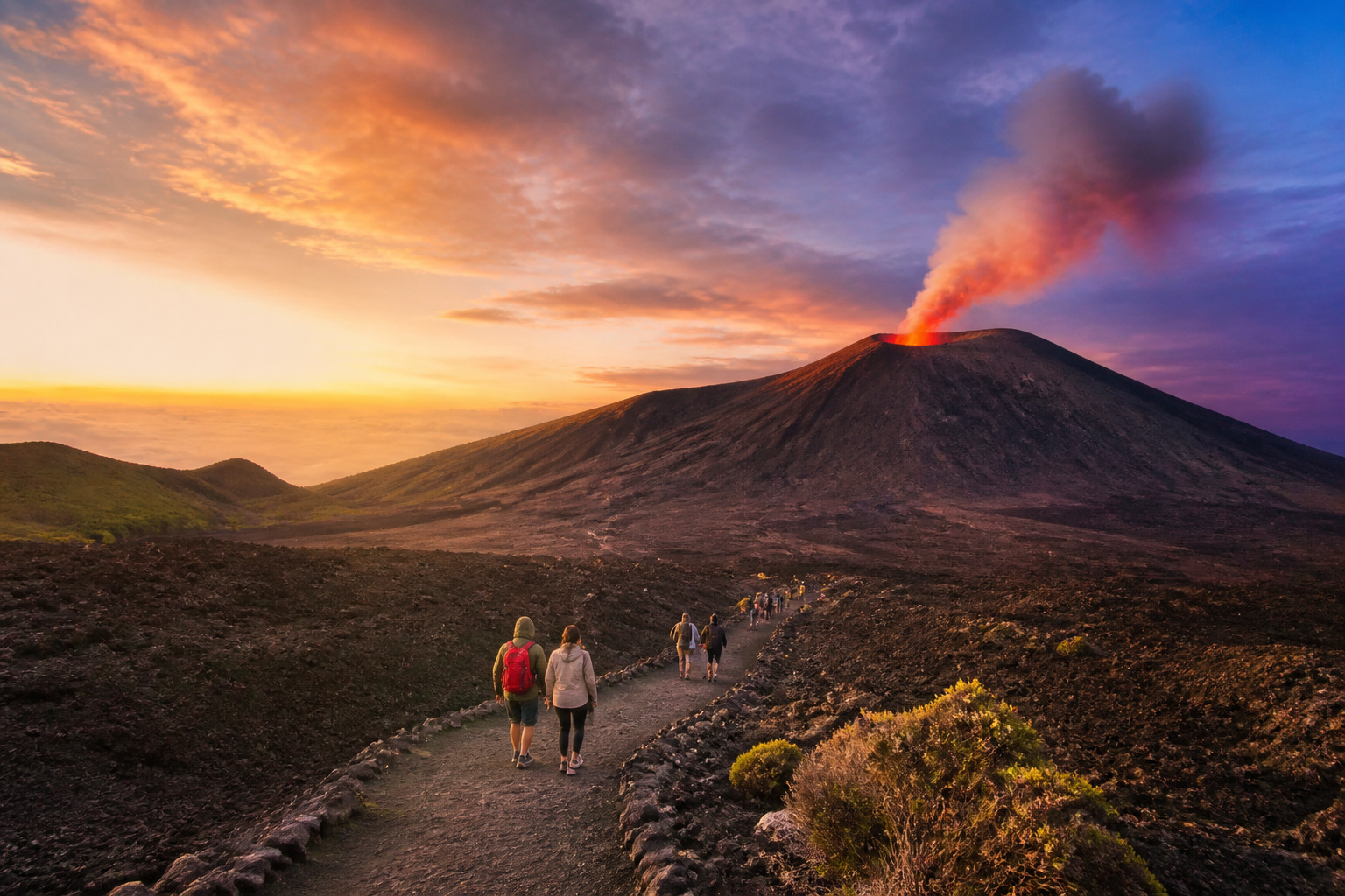Le volcan La Réunion : découverte d’un géant actif