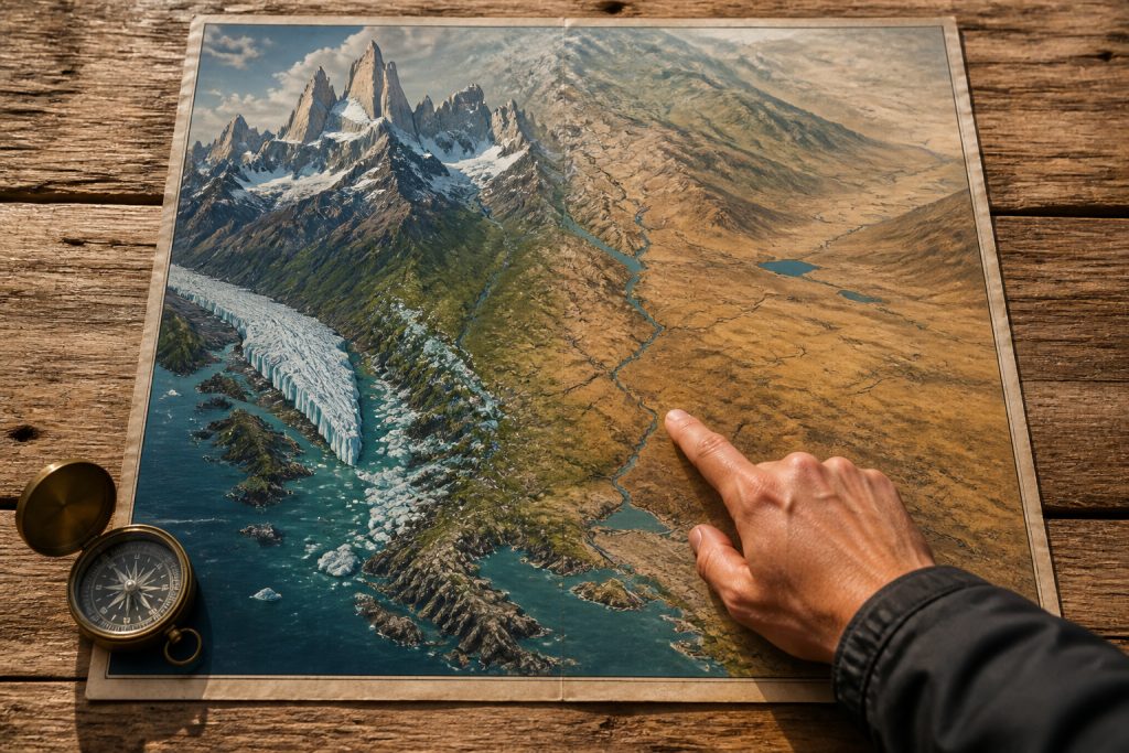 Patagonie : repères essentiels sur une carte de la région