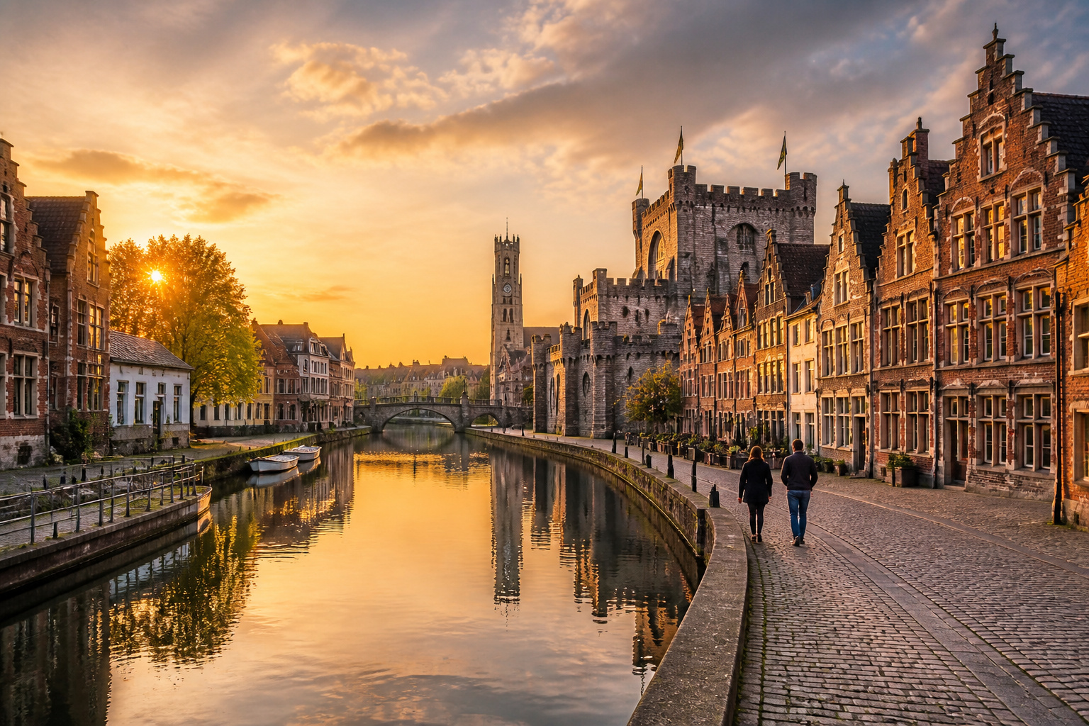 Un week-end à Gand : monuments, canaux et saveurs flamandes